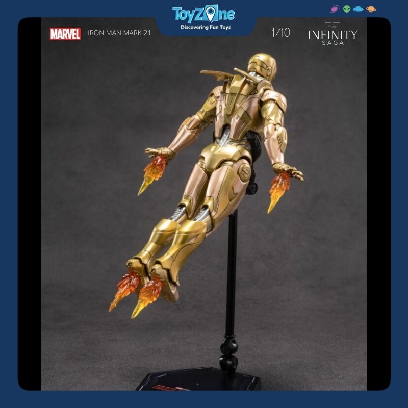 Mô hình Iron Man Mark 21 ( MK21 ) Midas 1:10 ZD TOYS