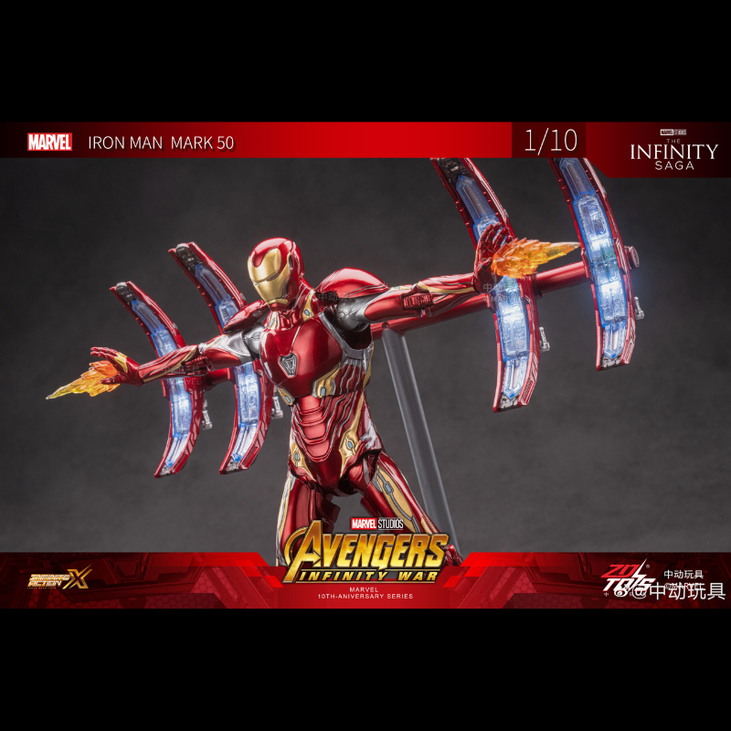 Mô hình Iron Man Mark 50 (MK50) 1:10 ZDToys