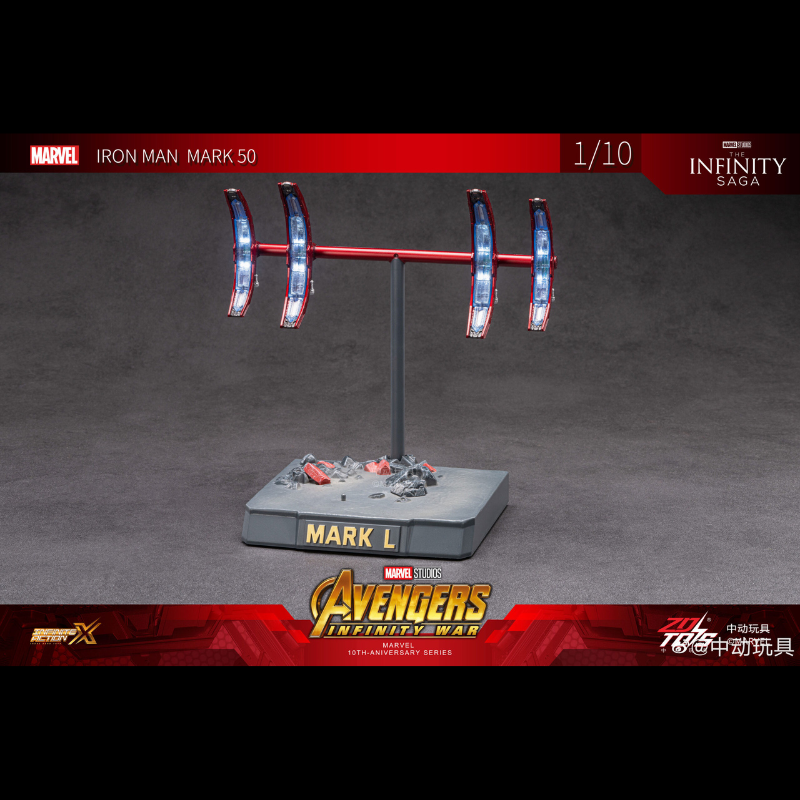 Mô hình Iron Man Mark 50 (MK50) 1:10 ZDToys