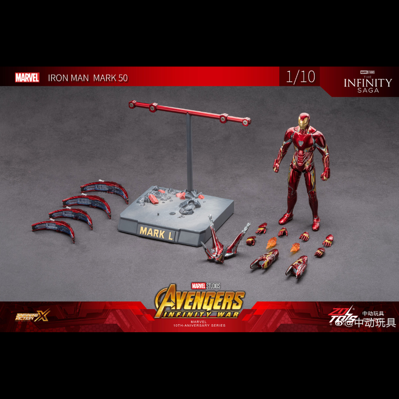 Mô hình Iron Man Mark 50 (MK50) 1:10 ZDToys