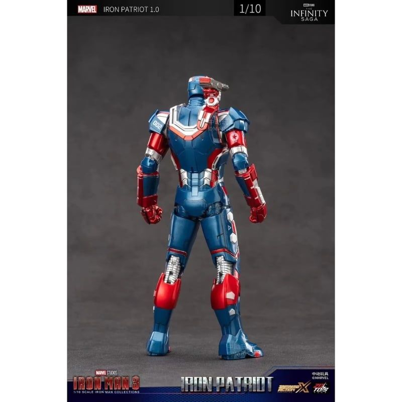 Mô hình Iron Patriot 1.0 1:10 ZDToys