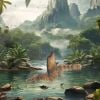 Mô hình Khủng Long Gai Cổ Đại Spinosaurus 1:35 TNG