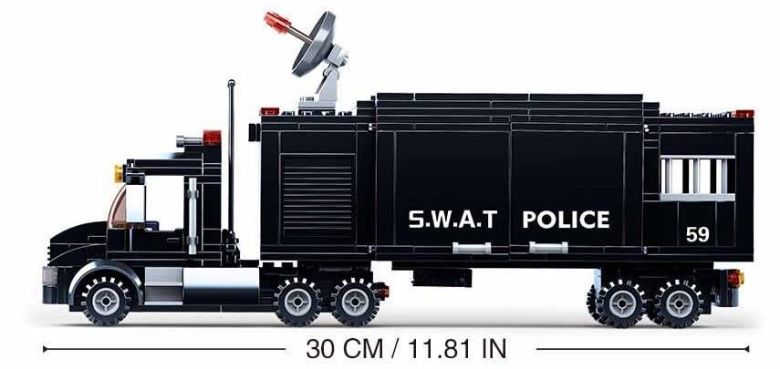 Bộ đồ chơi lắp ráp mô hình Cảnh Sát Sluban