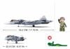 Bộ đồ chơi mô hình lắp ráp Máy bay chiến đấu tiêm kích SU-57 Flanker Sluban