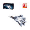 Bộ đồ chơi mô hình lắp ráp Máy bay chiến đấu tiêm kích SU-57 Flanker Sluban