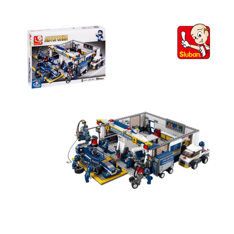 Bộ đồ chơi lắp ráp mô hình Cứu Hộ Xe Đua F1 SLUBAN