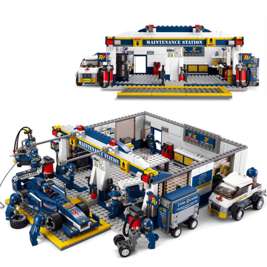 Bộ đồ chơi lắp ráp mô hình Cứu Hộ Xe Đua F1 SLUBAN