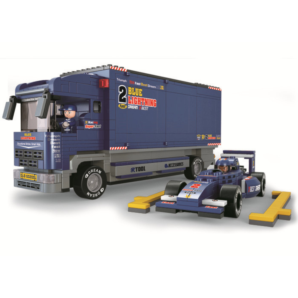 Bộ đồ chơi lắp ráp mô hình Cứu Hộ Xe Đua F1 SLUBAN