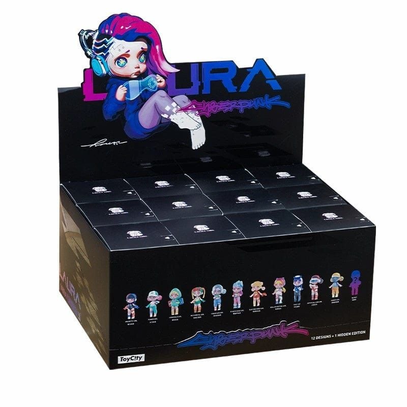 Mô hình đồ chơi Blind box Laura Cyberpunk Series ( Laura Khoa Học ) TOYCITY