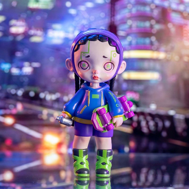 Mô hình đồ chơi Blind box Laura Cyberpunk Series ( Laura Khoa Học ) TOYCITY