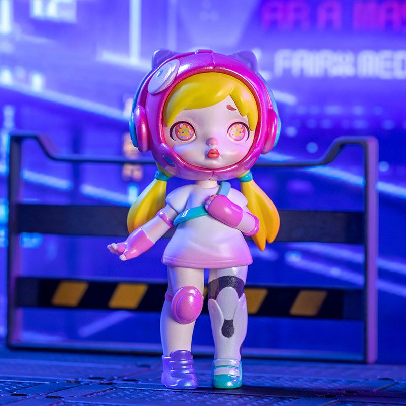 Mô hình đồ chơi Blind box Laura Cyberpunk Series ( Laura Khoa Học ) TOYCITY
