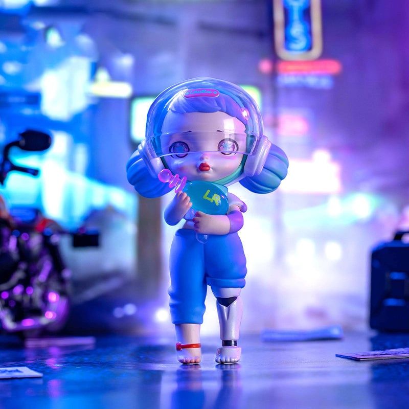 Mô hình đồ chơi Blind box Laura Cyberpunk Series ( Laura Khoa Học ) TOYCITY