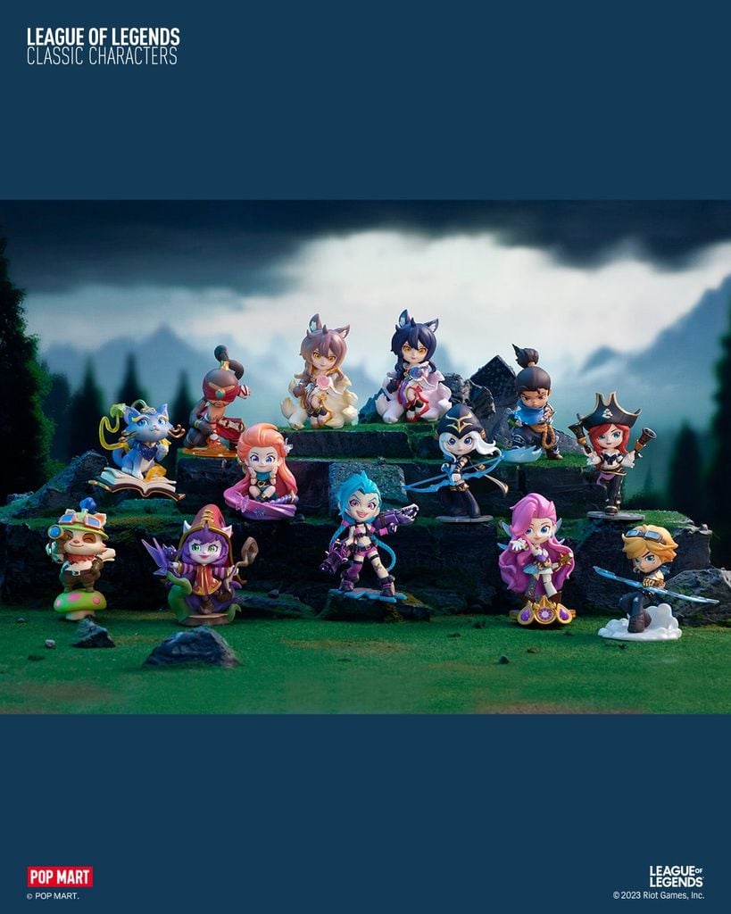 Mô hình đồ chơi Blind box League of Legends ( Liên Minh Huyền Thoại ) POP MART