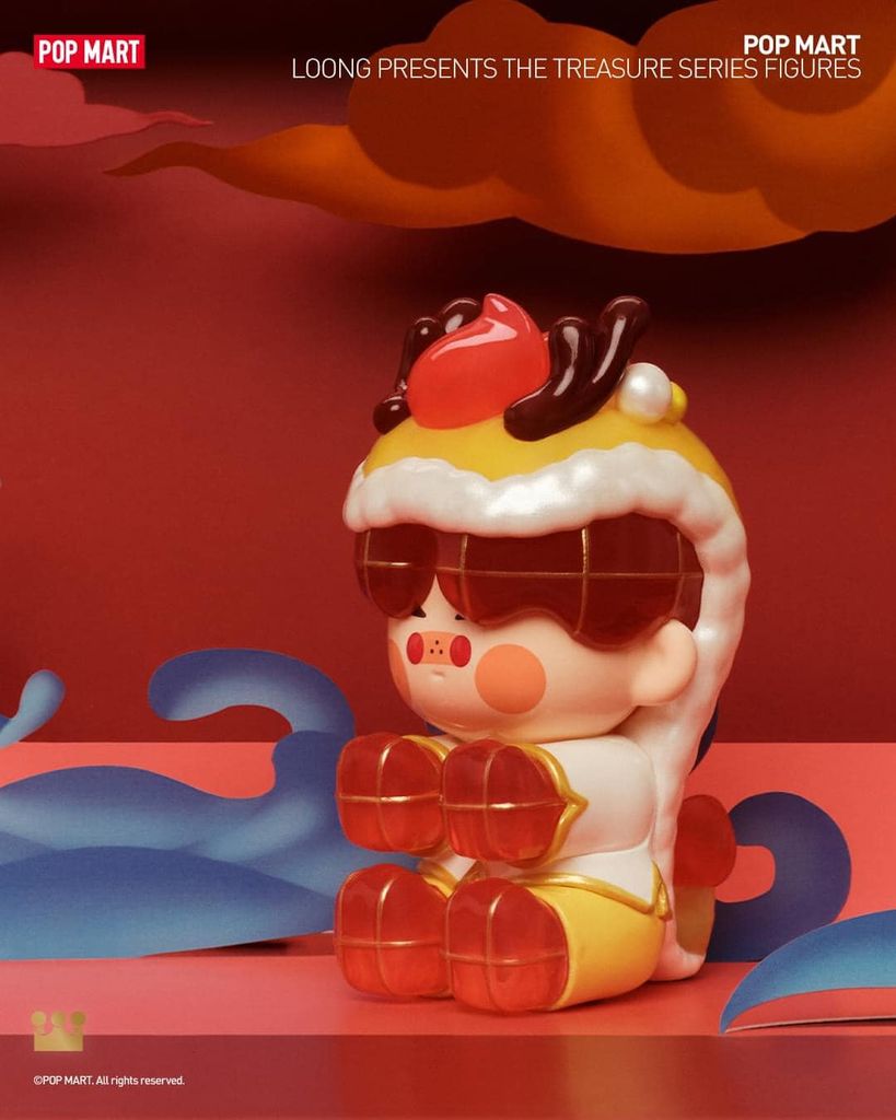 Mô hình đồ chơi Blind box Loong Presents The Treasure POP MART