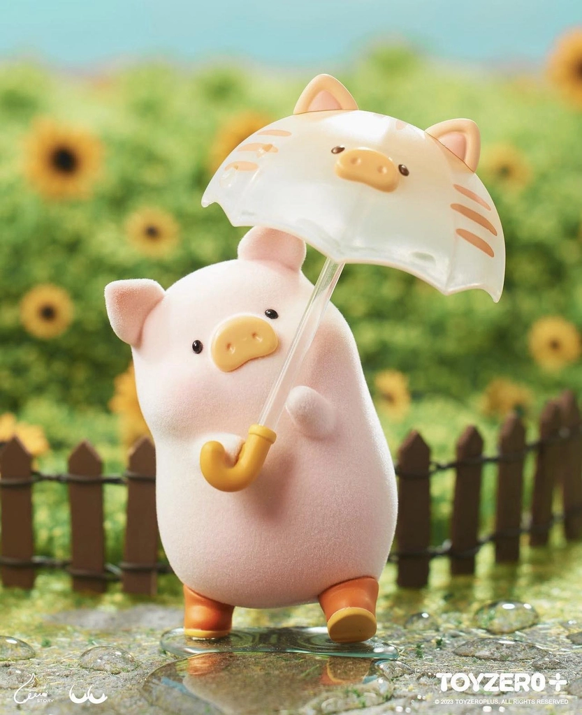 Mô hình đồ chơi Blind box Lulu The Piggy Adventures Times TOYZERO+
