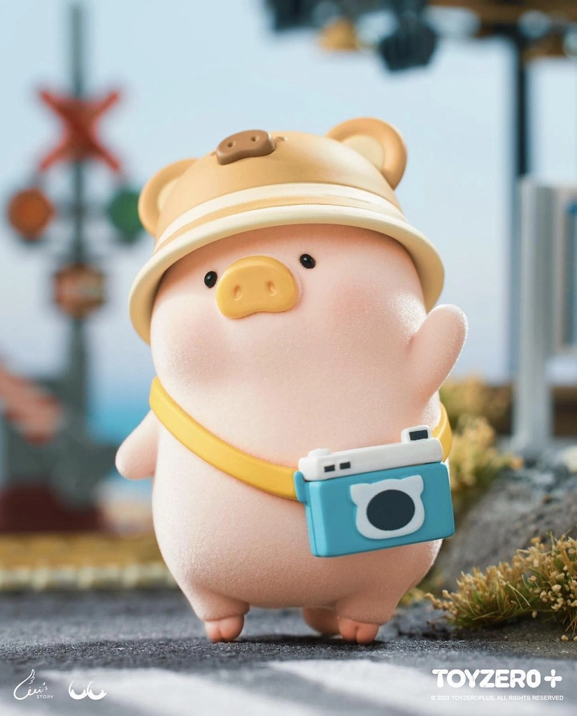 Mô hình đồ chơi Blind box Lulu The Piggy Adventures Times TOYZERO+
