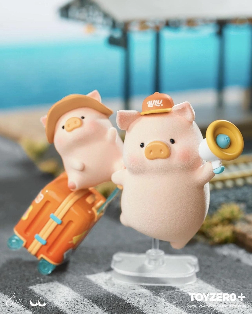 Mô hình đồ chơi Blind box Lulu The Piggy Adventures Times TOYZERO+