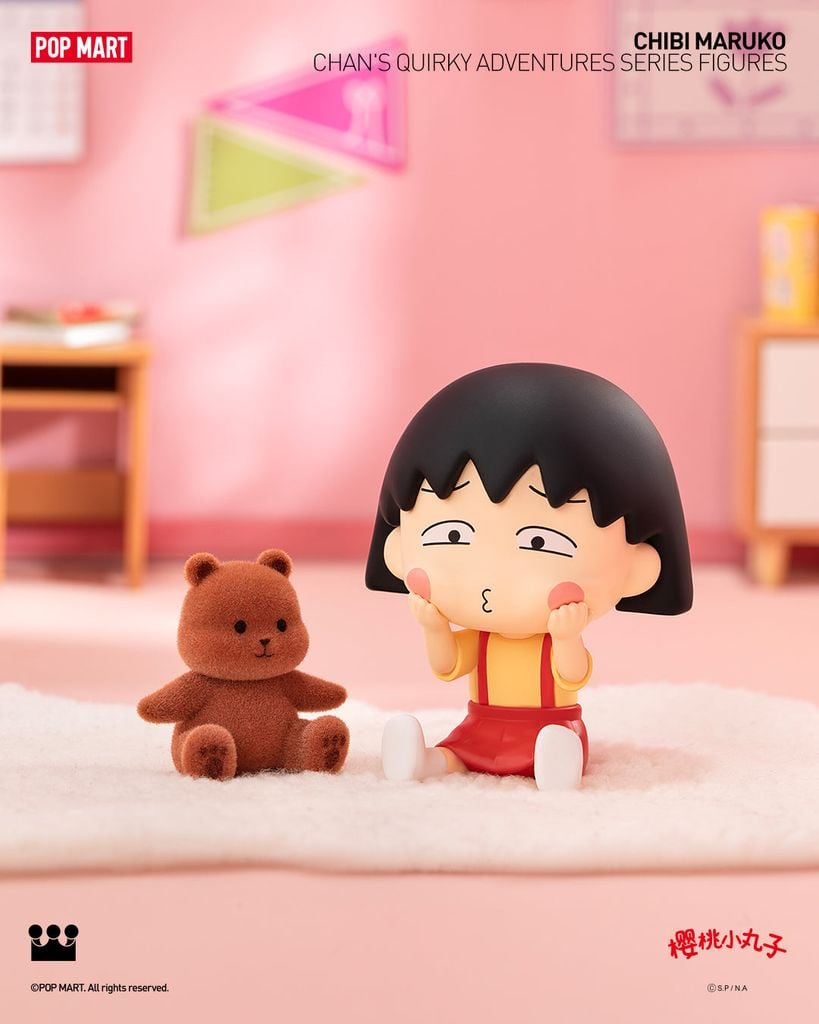 Mô hình đồ chơi Blind box Chibi Maruko-chan's Quirky Adventures Series Figures POP MART