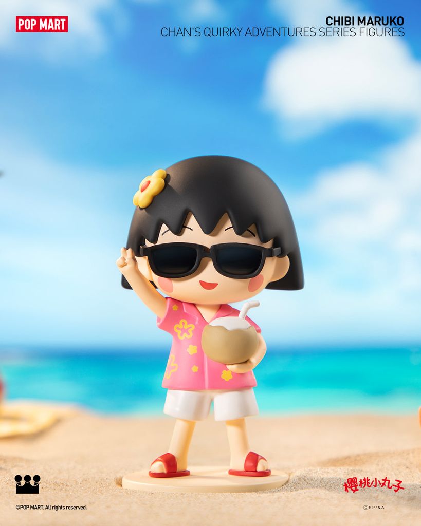 Mô hình đồ chơi Blind box Chibi Maruko-chan's Quirky Adventures Series Figures POP MART
