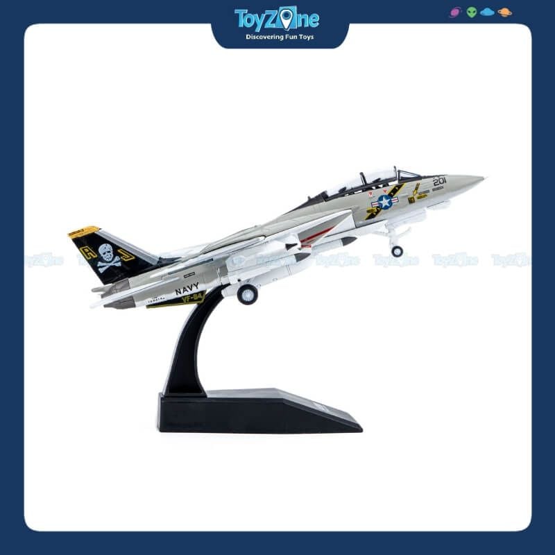 Mô hình máy bay chiến đấu F-14 Tomcat Grumman 1:100 Amer