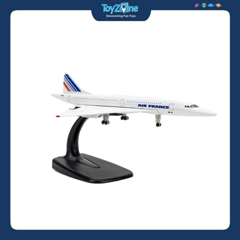Mô hình máy bay Concorde Air France 20cm Everfly
