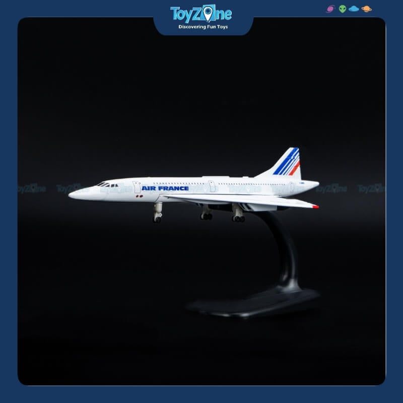 Mô hình máy bay Concorde Air France 20cm Everfly
