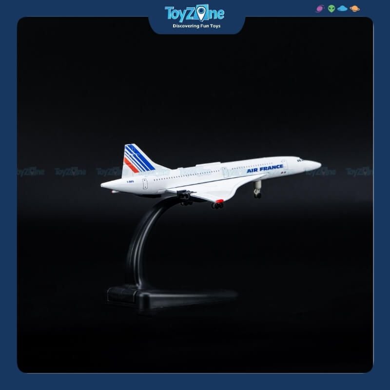 Mô hình máy bay Concorde Air France 20cm Everfly