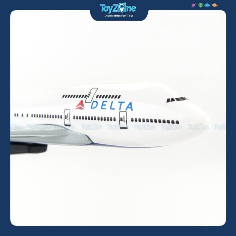Mô hình máy bay Delta Air Lines Boeing B747 16cm Everfly