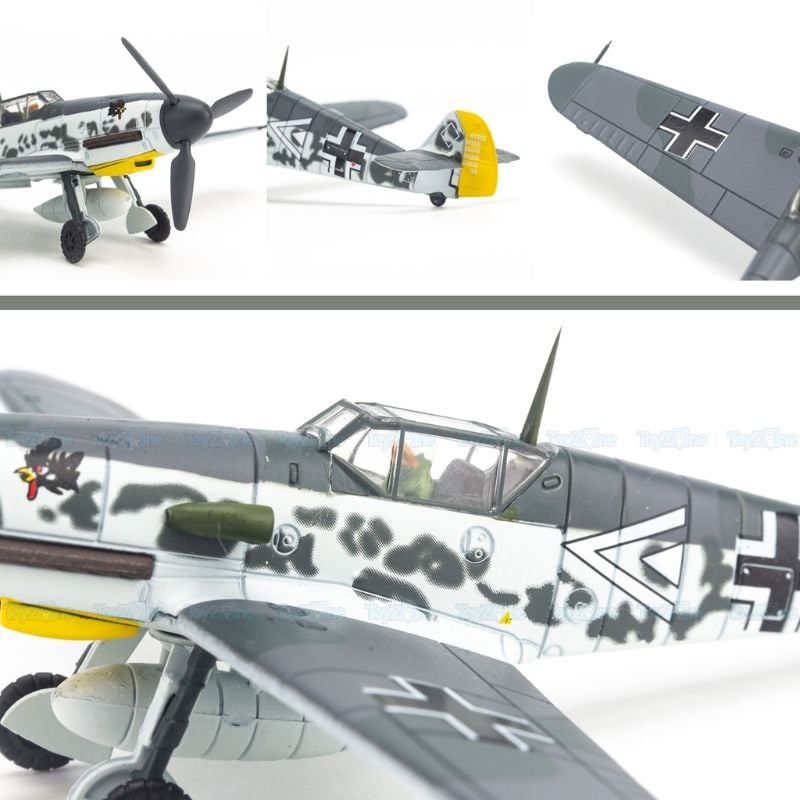 Mô hình máy bay quân sự Messerchimitt BF 109F-4 Germany 1:72