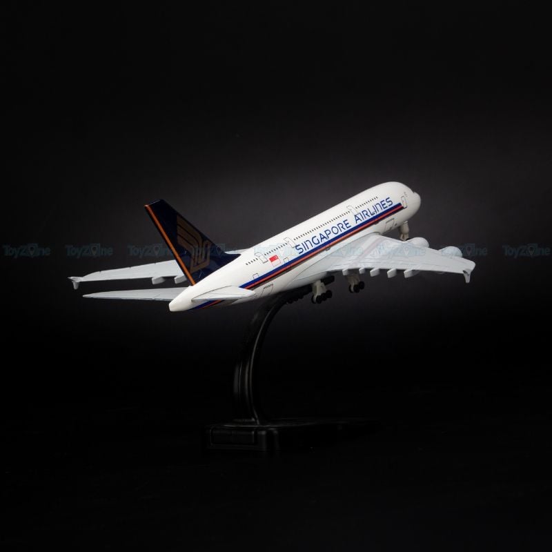 Mô hình máy bay Singapore Airbus A380 20cm Everfly