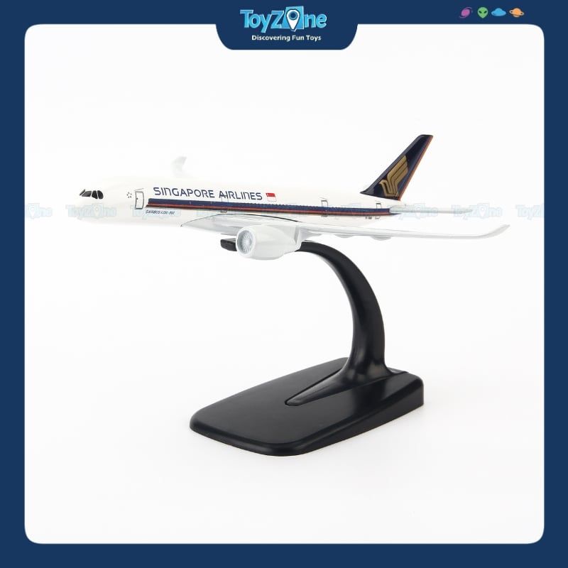 Mô hình máy bay Singapore Airlines 16cm Everfly