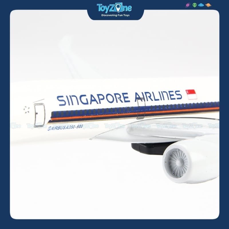 Mô hình máy bay Singapore Airlines 16cm Everfly