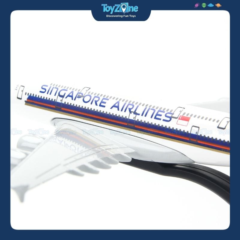 Mô hình máy bay Singapore Airlines 16cm Everfly