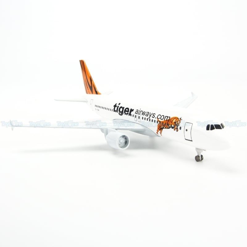 Mô hình máy bay Tiger Air Airbus A320 20cm Everfly V&G 72
