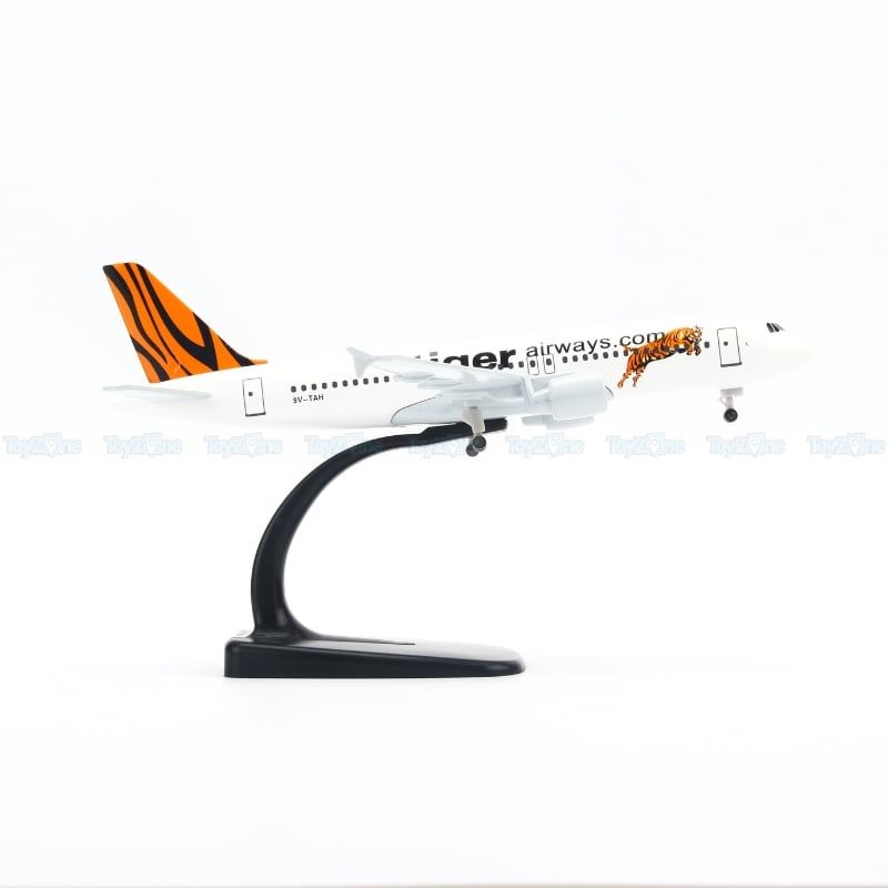 Mô hình máy bay Tiger Air Airbus A320 20cm Everfly V&G 72