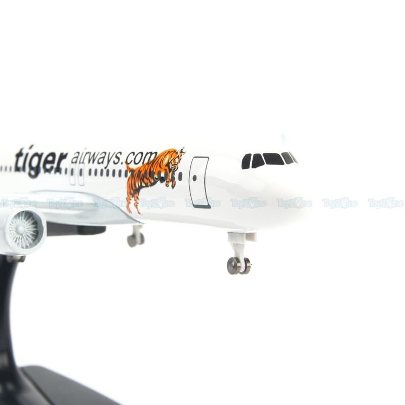 Mô hình máy bay Tiger Air Airbus A320 20cm Everfly V&G 72