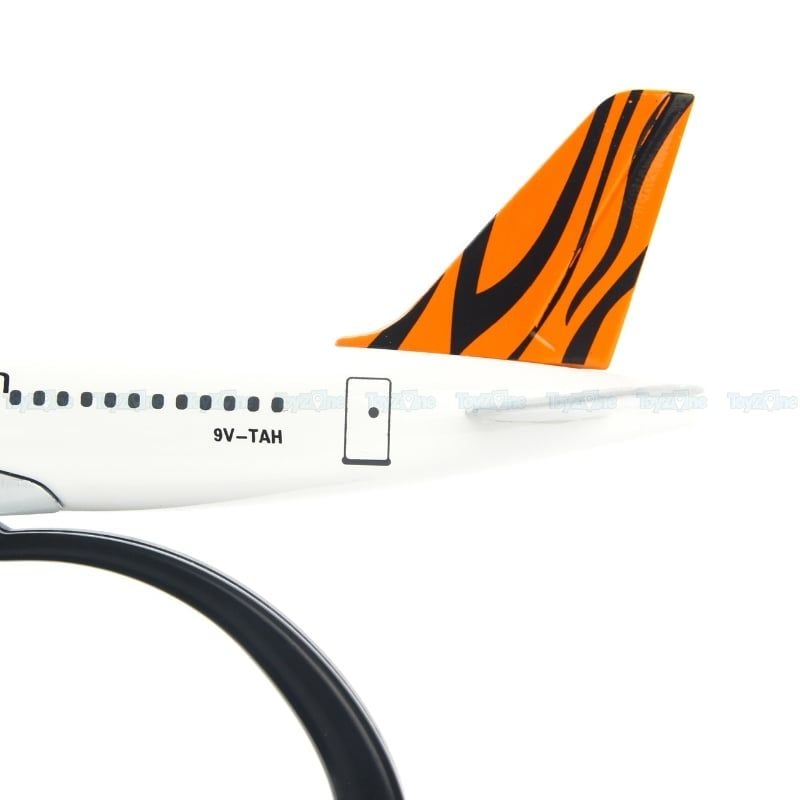 Mô hình máy bay Tiger Air Airbus A320 20cm Everfly V&G 72