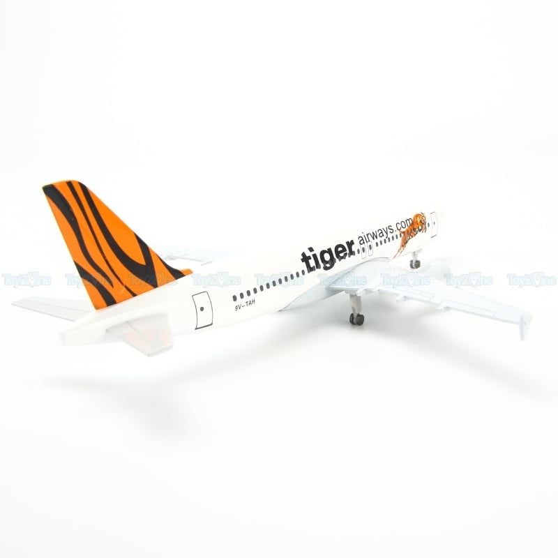 Mô hình máy bay Tiger Air Airbus A320 20cm Everfly V&G 72