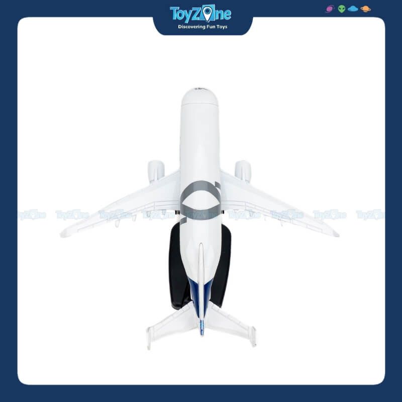 Mô hình máy bay vận tải Airbus Beluga XL A330-743L 20cm Everfly