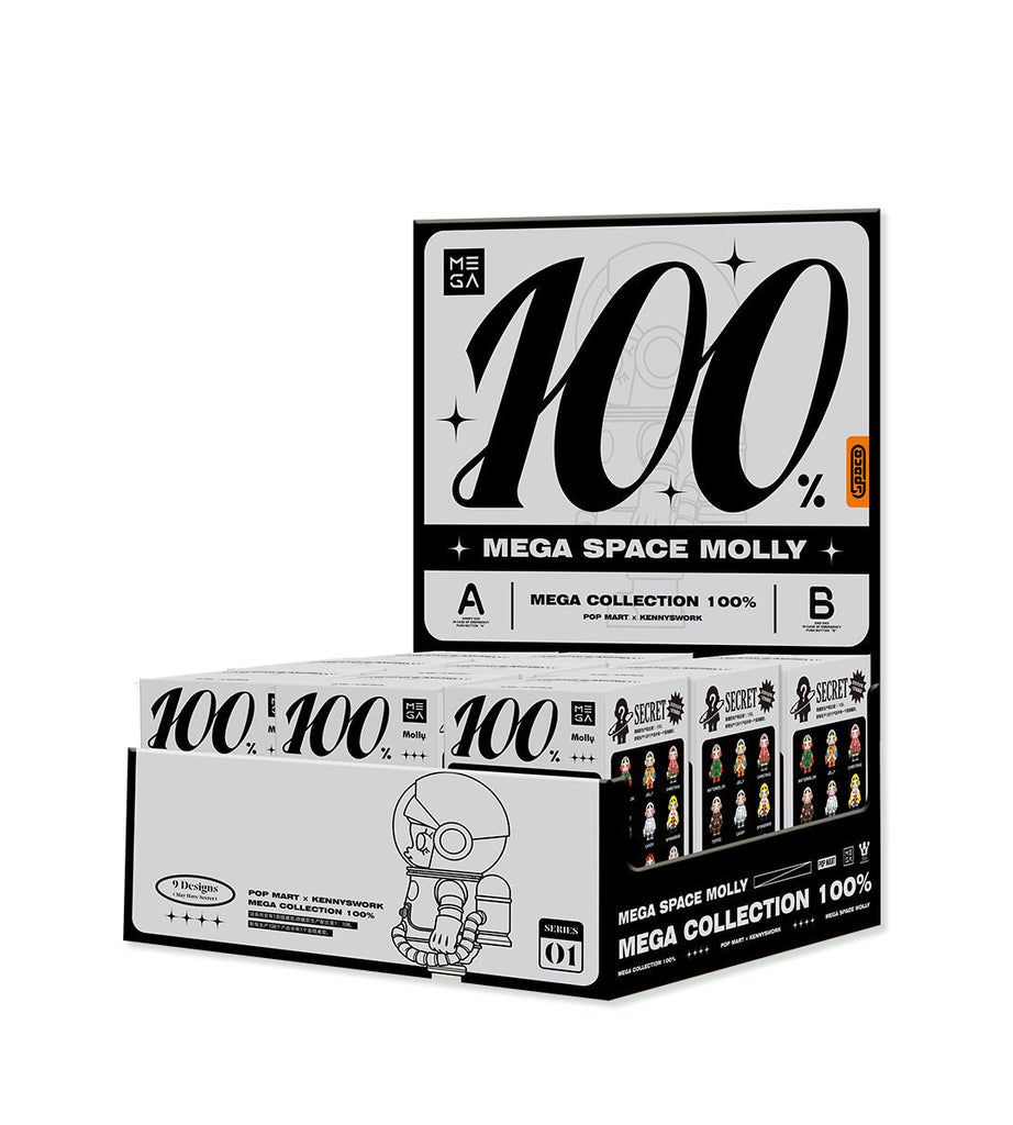 Mô hình đồ chơi Blind Box Mega Space Molly 100% Series 1 - POP MART