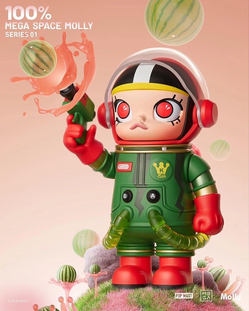 Mô hình đồ chơi Blind Box Mega Space Molly 100% Series 1 - POP MART