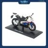 Mô hình mô tô BMW S1000RR White 1:12 Maisto