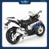 Mô hình mô tô BMW S1000RR White 1:12 Maisto