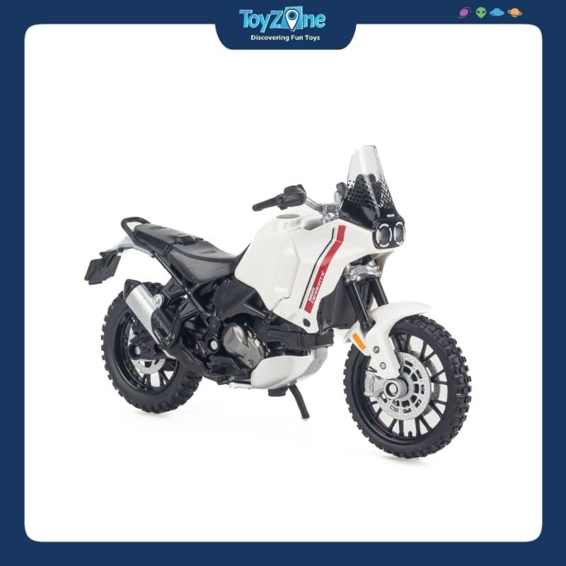 Mô hình mô tô Ducati DesertX 1:18 MAISTO