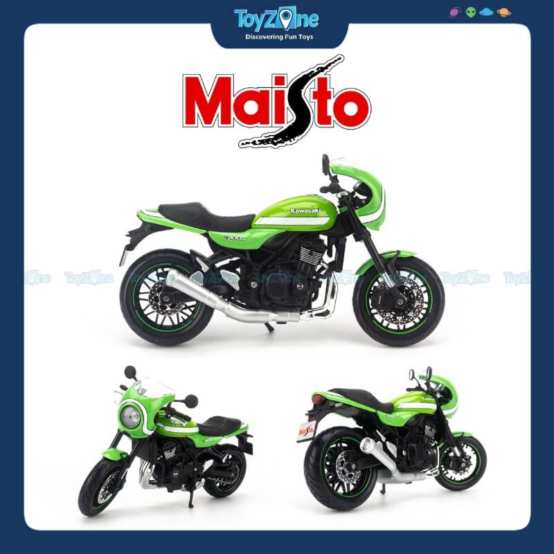Mô hình mô tô Kawasaki Z900RS Cafe 1:12 Maisto