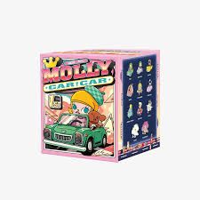 Mô hình đồ chơi Blind box Molly Car Car Series POP MART
