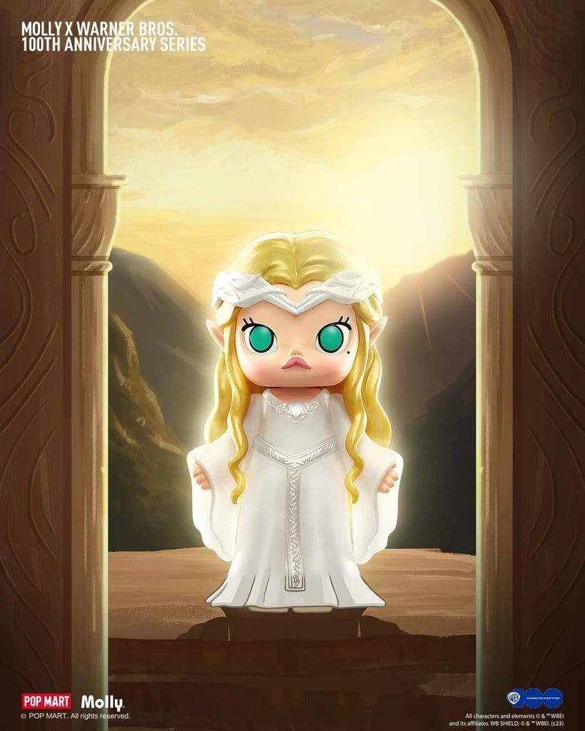 Mô hình đồ chơi Blind box Molly x Warner Bros.100th Anniversary Series (Phiên Bản Kỷ Niệm 100 Năm Warner Bros) POP MART