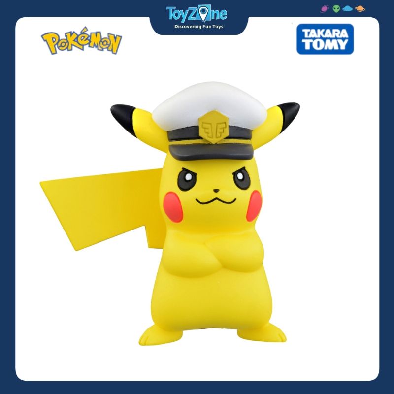 Mô hình Pokemon Moncolle Captain Pikachu TAKARA TOMY MS-12