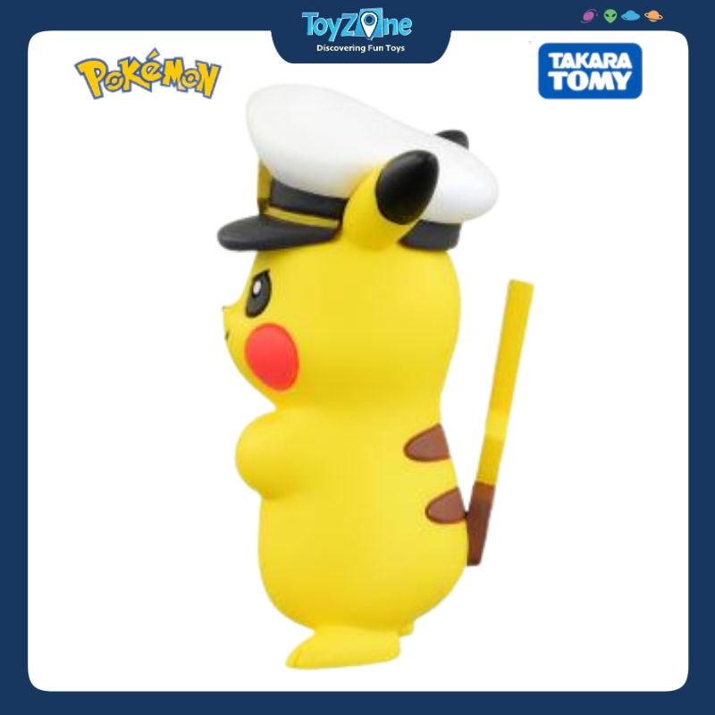 Mô hình Pokemon Moncolle Captain Pikachu TAKARA TOMY MS-12