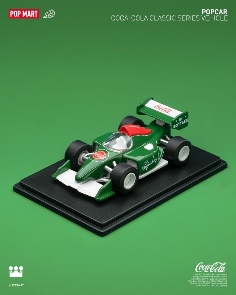 Mô hình đồ chơi Blind box Popcar CocaCola Classic Vehicles POP MART